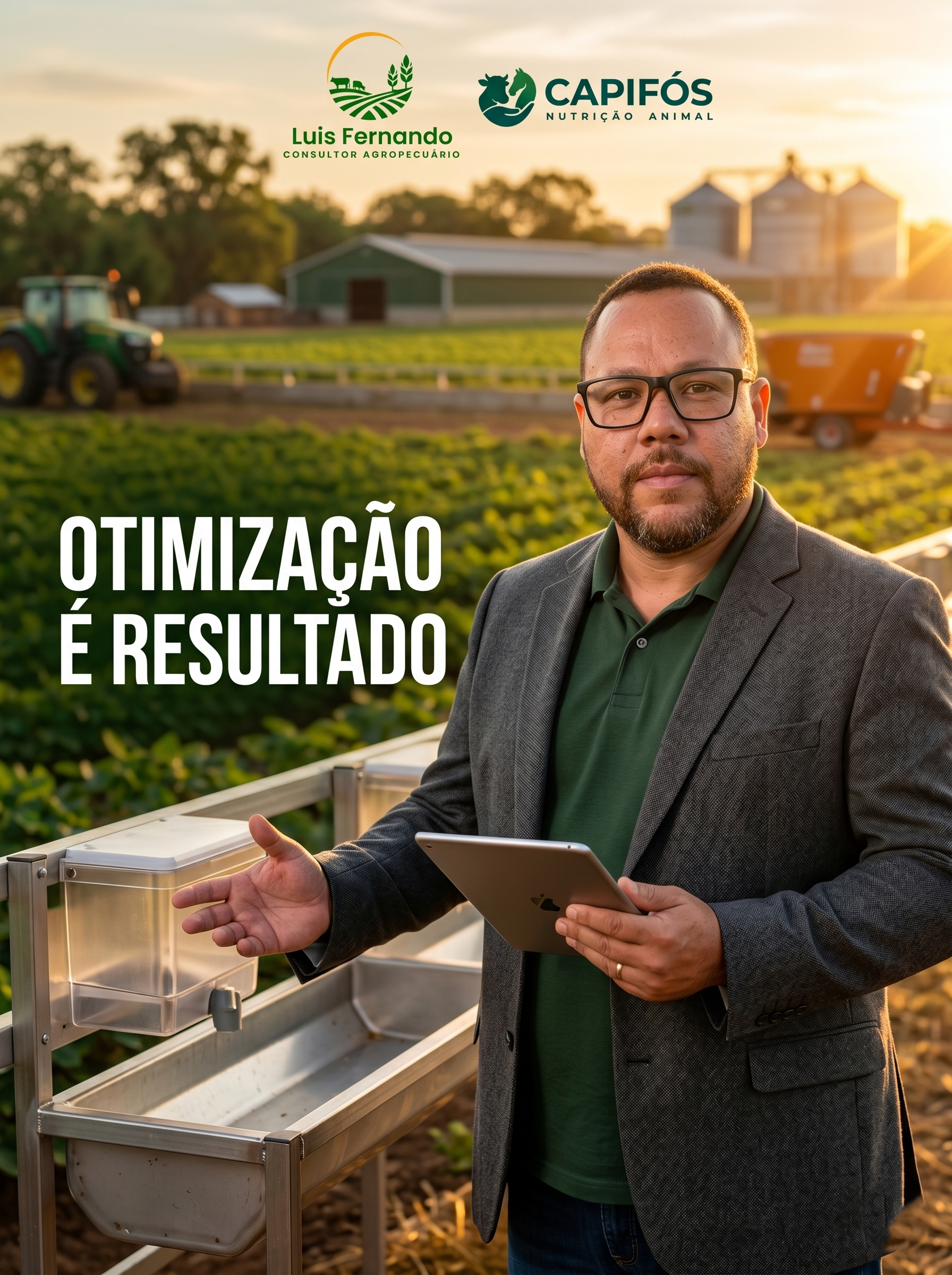 Capifós com logo e campanha agro